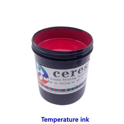 Die 30 Grad-temperaturempfindliche Tinte Ceres umschaltbare Siebdruckfarbe