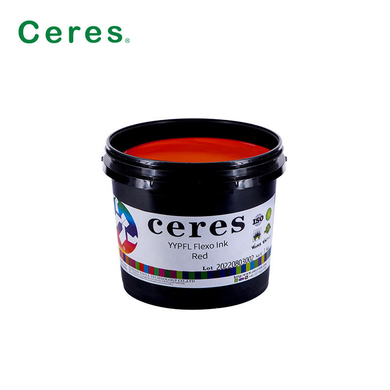 CMYK-Farbe YYPFL Flexo-Tinte für Textilband