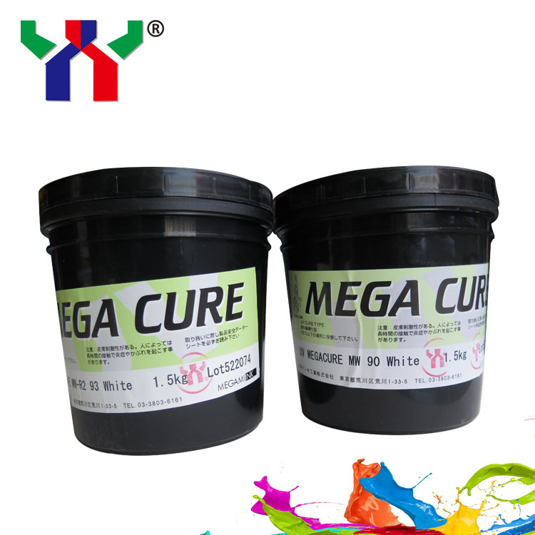 Offset-Weißfarbenfarbe 1 kg Dose UV-Härtung Druckfarbe Msds NW90 Schnelltrocknung