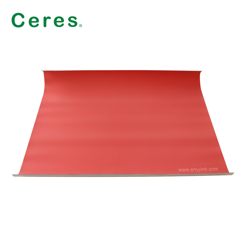 UVstärke des rote Farbselbstklebende Druckgummituch-1.95mm