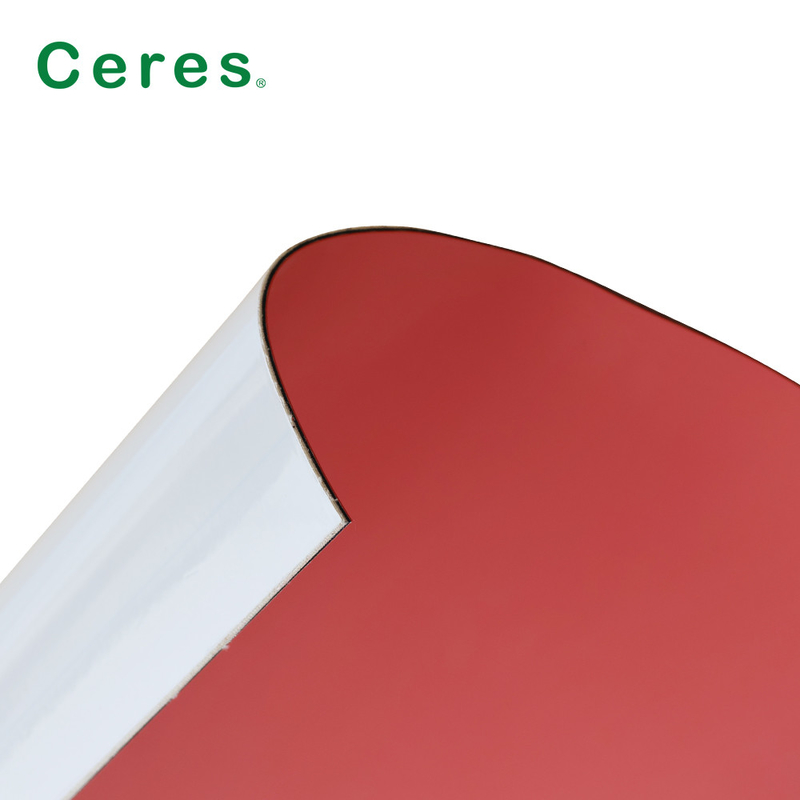 UVstärke des rote Farbselbstklebende Druckgummituch-1.95mm