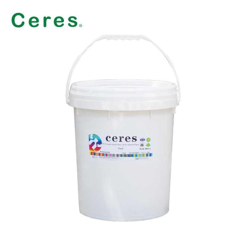 Hohe Farbdichte wasserbasierte Fleox-Tinte 20 Kilogramm/Fass für Thermopapier