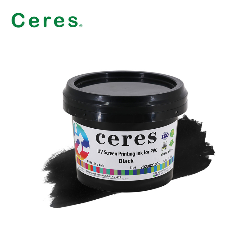 CMYK-UVsiebdruckfarbe für Plastikglas-pp.-PET-HAUSTIER-LDPE-HDPE