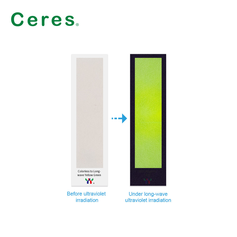 Offset / Bildschirm / Flexo Druck Sicherheit UV Unsichtbare Tinte für Dokumente Gelb Grün Farbe