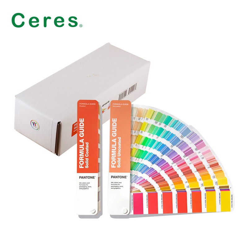 GP1601B Pantone-Formelführer Beschichtet Unbeschichtet 2390 Farben 2 Stück Set