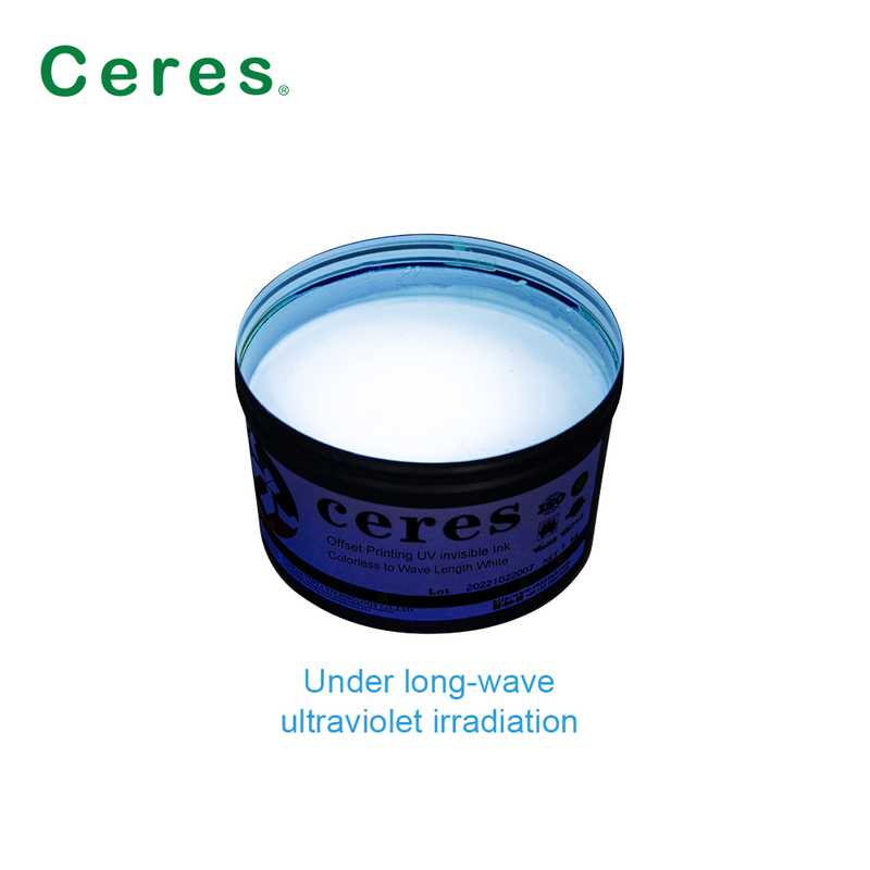 Farblos bis Weiß UV-Flexodruck UV-Unsichtbare Tinte für Spezialeffektdruck