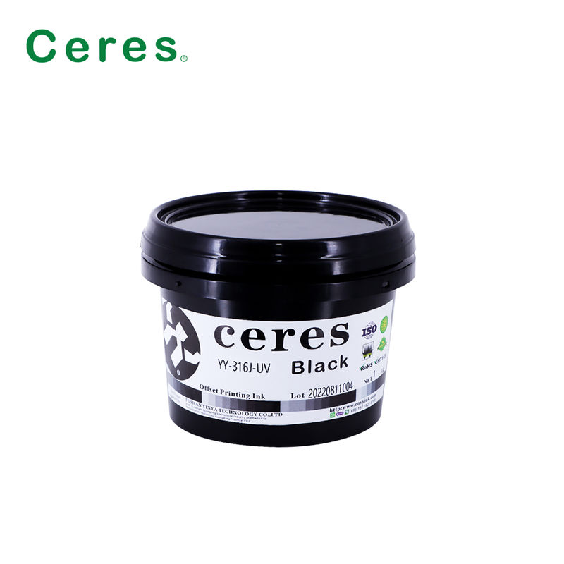 EN71-3 Zertifizierte UV-Offset-Tinte der Klasse A+ mit einer Gültigkeitsdauer von 1 Jahr für hochwertigen CMYK-Druck