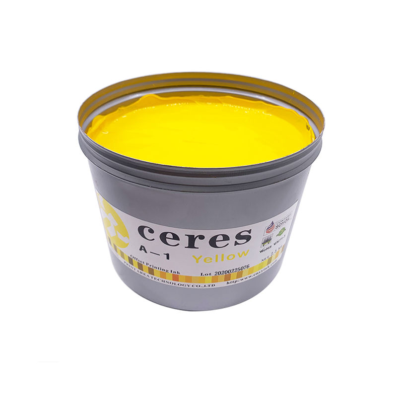 Soja Offset-Druckfarbe mit hohem Glanz und hoher Farbdichte mit einer Garantie von 24 Monaten für jedes Papier