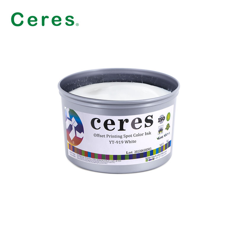 Pantone Spot Color Offset-Druckfarbe auf Lösungsmittelbasis mit hoher Opacität für den Verpackungsdruck