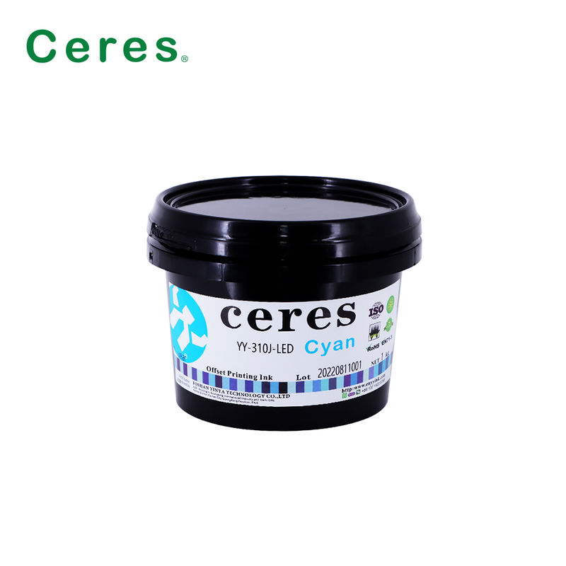 UV-Offset-Tinte warme rote Farbe schnelles Trocknen mit guter Übertragungsleistung für Offsetdruck