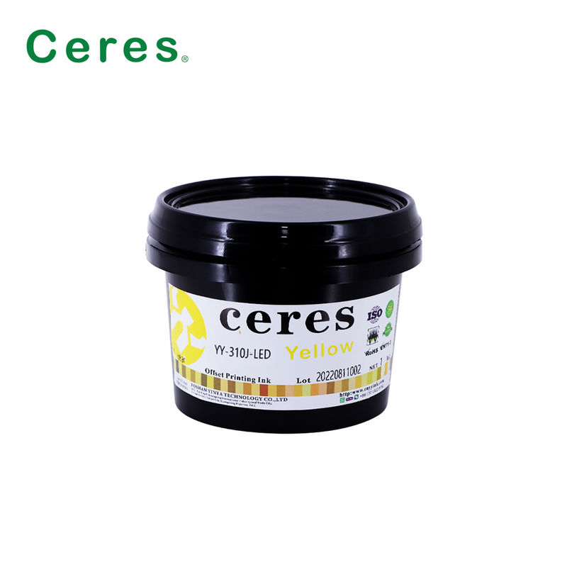 UV-Offset-Tinte warme rote Farbe schnelles Trocknen mit guter Übertragungsleistung für Offsetdruck