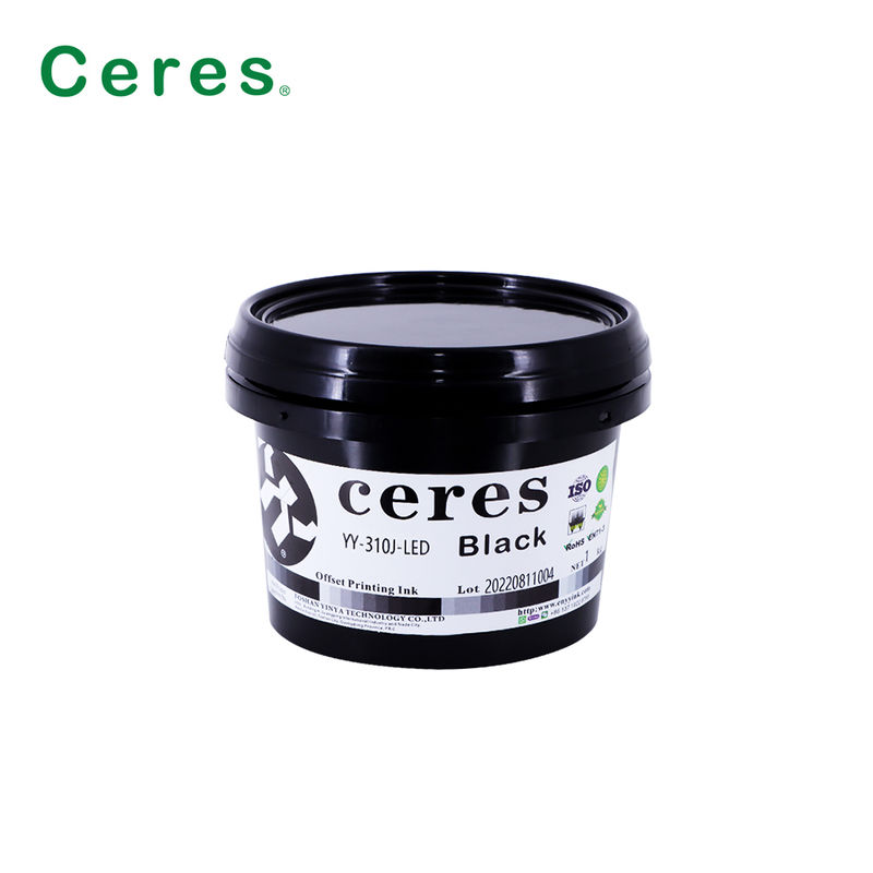 UV-Offset-Tinte warme rote Farbe schnelles Trocknen mit guter Übertragungsleistung für Offsetdruck