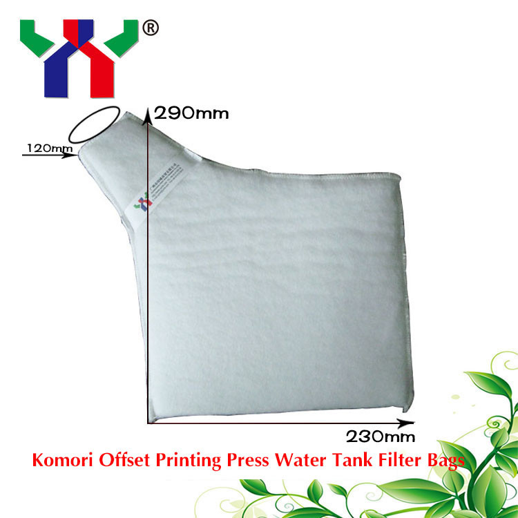 Ceres Polyester weiße Baumwollfiltertüte 4x8 für Offsetdruckmaschine