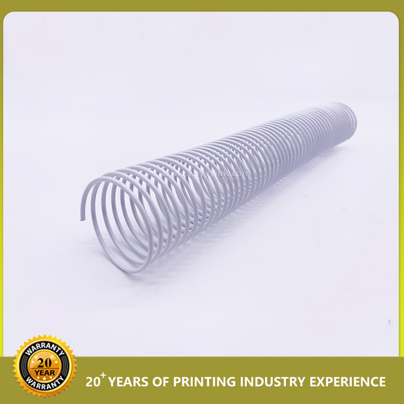 Kalender Doppelspirale Spirale Bindung Pitch 3:1 1,4 mm Nylon Stahl Doppeldraht Buch