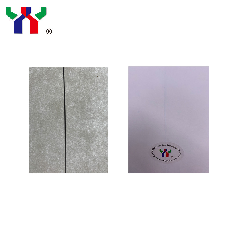 Synthetische Faser-Dreh-Sicherheits-Wasserzeichen-Papier 100 Gramm A4 Elfenbeinfarbe