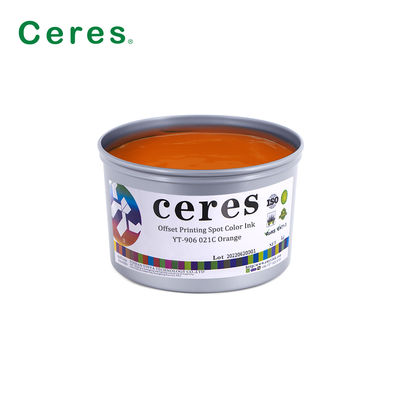 Pantone Spot Color Offset-Druckfarbe auf Lösungsmittelbasis mit hoher Opacität für den Verpackungsdruck