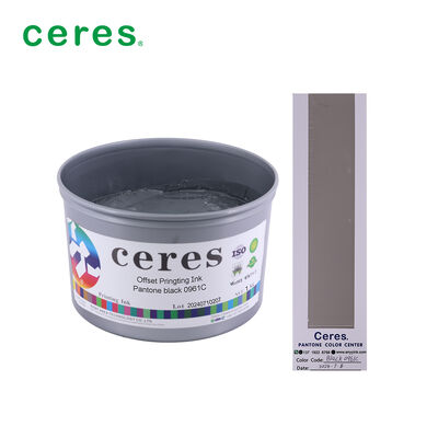 Offset Pantone-Druckfarbe 0961c Schwarz