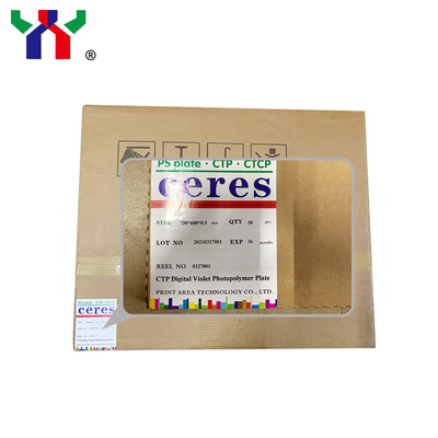 Ceres Offset-Druckplatten Photopolymer CTP Digitalviolett Aluminium