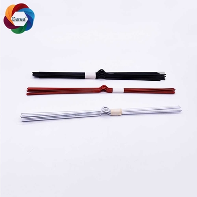 2 mm 200 mm Nylon beschichtet Doppelloop Draht 115 mm Länge Metall Wandhaken